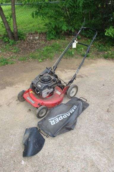 Snapper Push Mower with Catcher Bag image