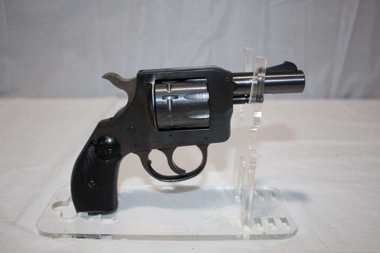 H&R Model 929 .22 Cal LR 9 Shot Revolver with Browning Case image