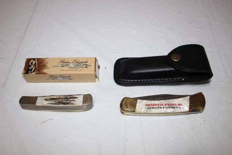 Parker-Edwards 2 Blade Knife, Marines 1 Blade Knife image