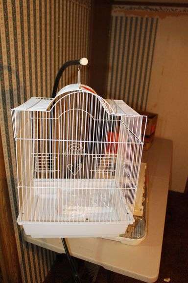 Vision Bird Cage, (2) Mosquito Traps, and Bird Cage with Frame