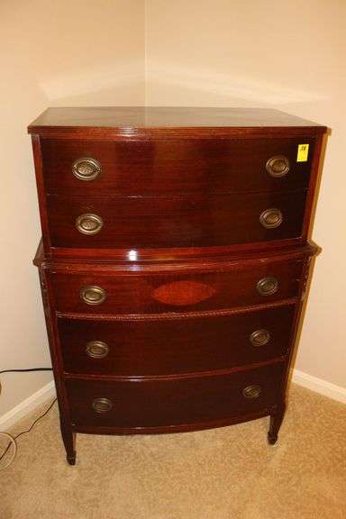 Mahogany 5-Drawer Chest of Drawers image