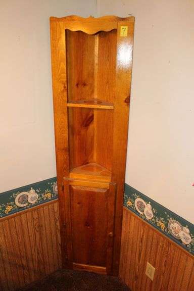 Wooden Corner Cabinet image