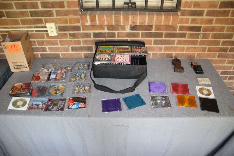 CD Case, Misc CDs, and Spears Dual Channel Transceiver image