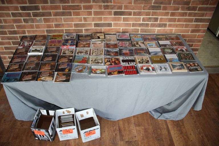 Kenny Rogers, Classic Country, Elvis, Christmas CDs, and Misc CDs image