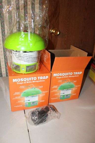 Vision Bird Cage, (2) Mosquito Traps, and Bird Cage with Frame