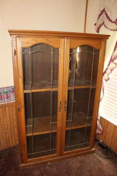 2 Glass Door Display Cabinet image