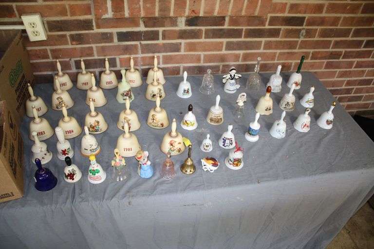 Various Year M.J. Hummel Bells, Goebel Bells, and Misc Bells image