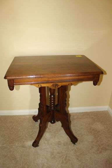 Victor H. Schiad Side Table on Wheels image