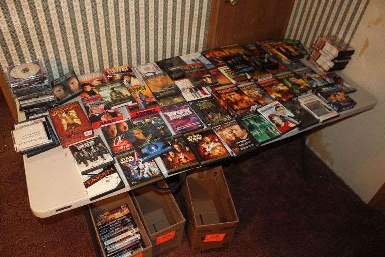 Legend of Zelda Game Cube Game, Starsky and Hutch Seasons, Indiana Jones Movies, Shrek 2 Game Cube Game, and Misc. DVD Movies image