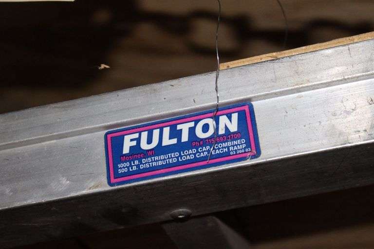 (2) Fulton Trailer Ramps