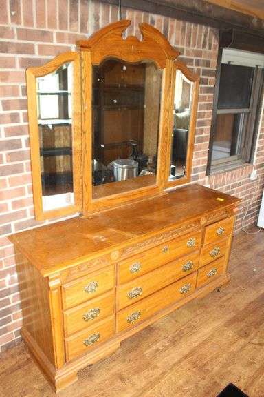 Webb Dresser with Mirror image
