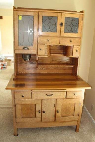Hoosier Style Kitchen Cabinet image