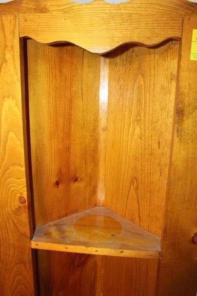 Wooden Corner Cabinet