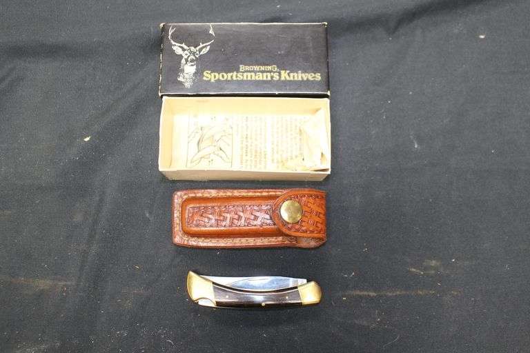 Browning 2-Blade Sportsman's Knife with Holster image