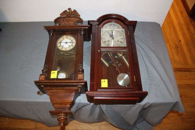 RA Eagle Clock and Waltham Chime Clock image