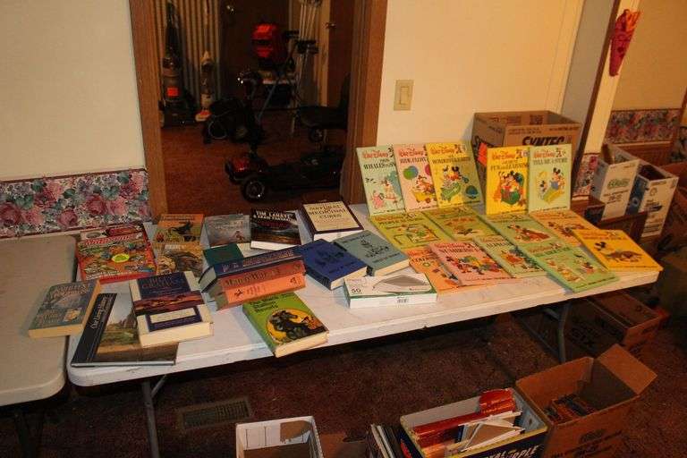 Walt Disney Books, Junior Classics, Great World Atlas, and Misc. Books image