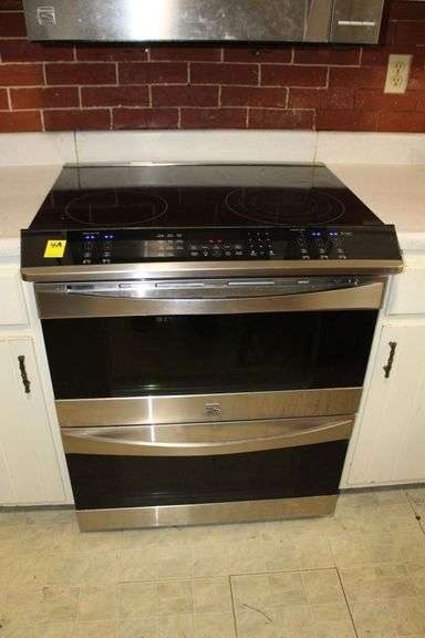 Kenmore Elite Double Oven 5-Burner Electric Stove image
