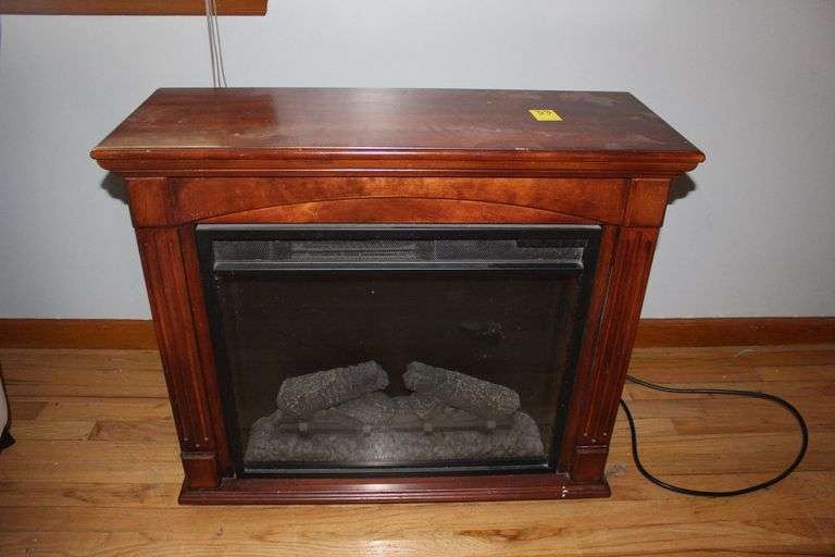Twin Star Electric Fireplace w/Remote image
