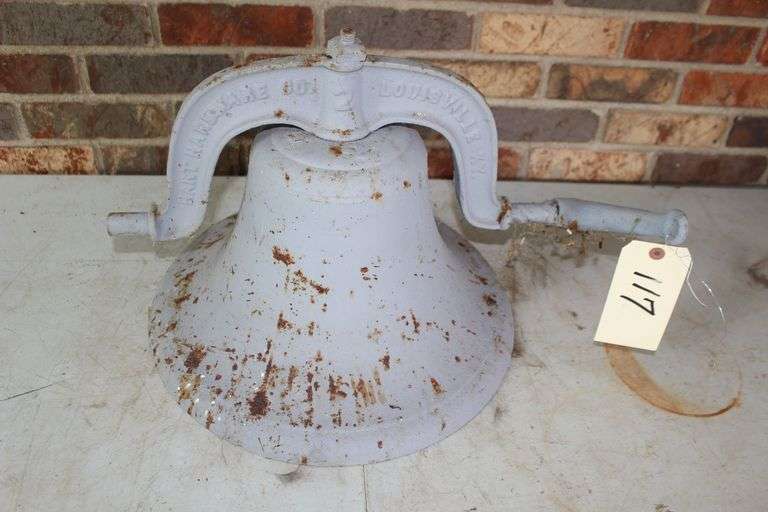 Hart Hardware Co. Louisville Kentucky N22 York 1886 No. 2 Dinner Bell image
