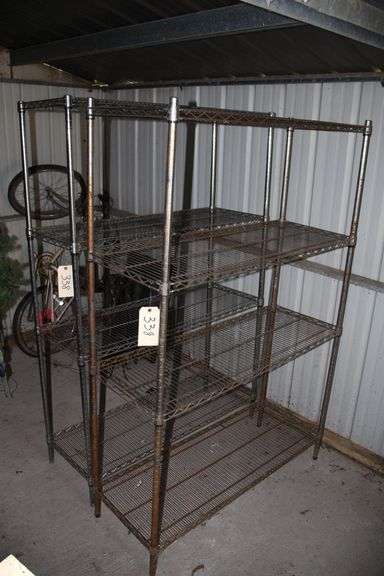 (2) NSF 4 Section Shelves image