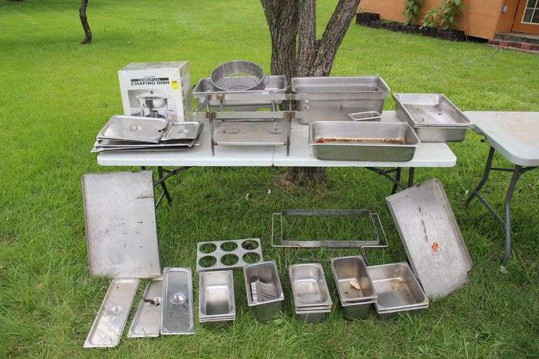 Chafing Dishes, Lids, and Stands image