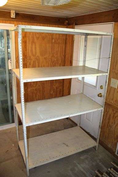 4 Section Metal Shelf image