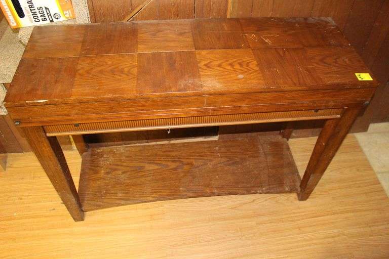 Folding Top Desk with 3 Drawers image