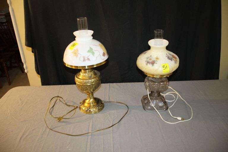 (2) Globe Table Lamps image