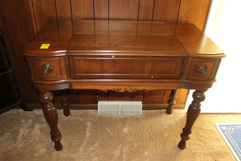 Walnut Spinet Desk image