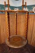 Wash Stand with Pitcher, Basin, and Mirror