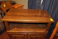 Wooden Book Shelf and 2 Door TV Stand