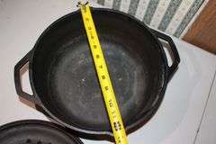 12 Inch Lodge Cast Iron Dutch Oven with Lid