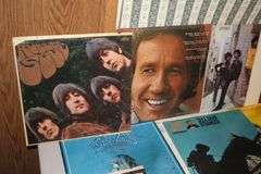 45 Records, Eagles, Marty Robbins, Glen Campbell, The Beatles, Elvis, and Misc. Records