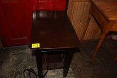 Single Drawer End Table and Charging End Table