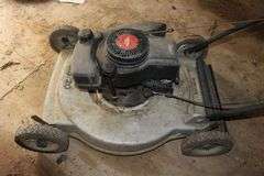 Craftsman Push Mower and Craftsman 10 In Cultivator