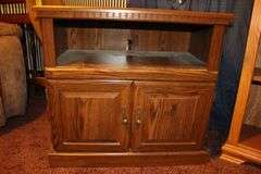 Wooden Book Shelf and 2 Door TV Stand