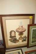 Down Home Days Big Springs KY Print, C.W. Vittitow, Train Mirrors, Oval Mirror, and Various Sized Framed Prints