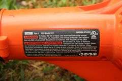 Black and Decker 20V Leaf Blower, Craftsman 18 In Bushwhacker, Black and Decker 18V Leaf Blower, Black and Decker Lawn Edger, Craftsman Gas Powered Lawn Edger, and Weed Eater Gas Powered Leaf Blower