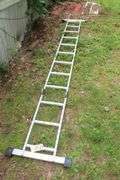 10 Ft Fully Extended Folding Ladder