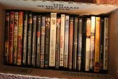 Legend of Zelda Game Cube Game, Starsky and Hutch Seasons, Indiana Jones Movies, Shrek 2 Game Cube Game, and Misc. DVD Movies