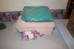 Quilts, Afghans, Blankets, and Misc. Fabric