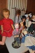 Large Doll, Porcelain Dolls, Howdy Doody Porcelain Doll, and Stuffed Dolls