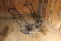 Craftsman Push Mower and Craftsman 10 In Cultivator