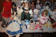 Large Doll, Porcelain Dolls, Howdy Doody Porcelain Doll, and Stuffed Dolls