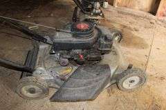 Craftsman Push Mower and Craftsman 10 In Cultivator