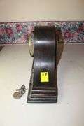 Ingraham Mantle Clock and Emerson Metal Fan