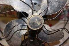 Ingraham Mantle Clock and Emerson Metal Fan
