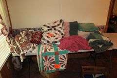 Quilts, Afghans, Blankets, and Misc. Fabric