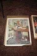 Down Home Days Big Springs KY Print, C.W. Vittitow, Train Mirrors, Oval Mirror, and Various Sized Framed Prints
