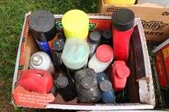 Insect Killer, A/C Pro Refrigerant, Small Engine Oil, Funnel, Laundry Detergent, Vehicle Cleaning Supplies, Antifreeze, and Misc.